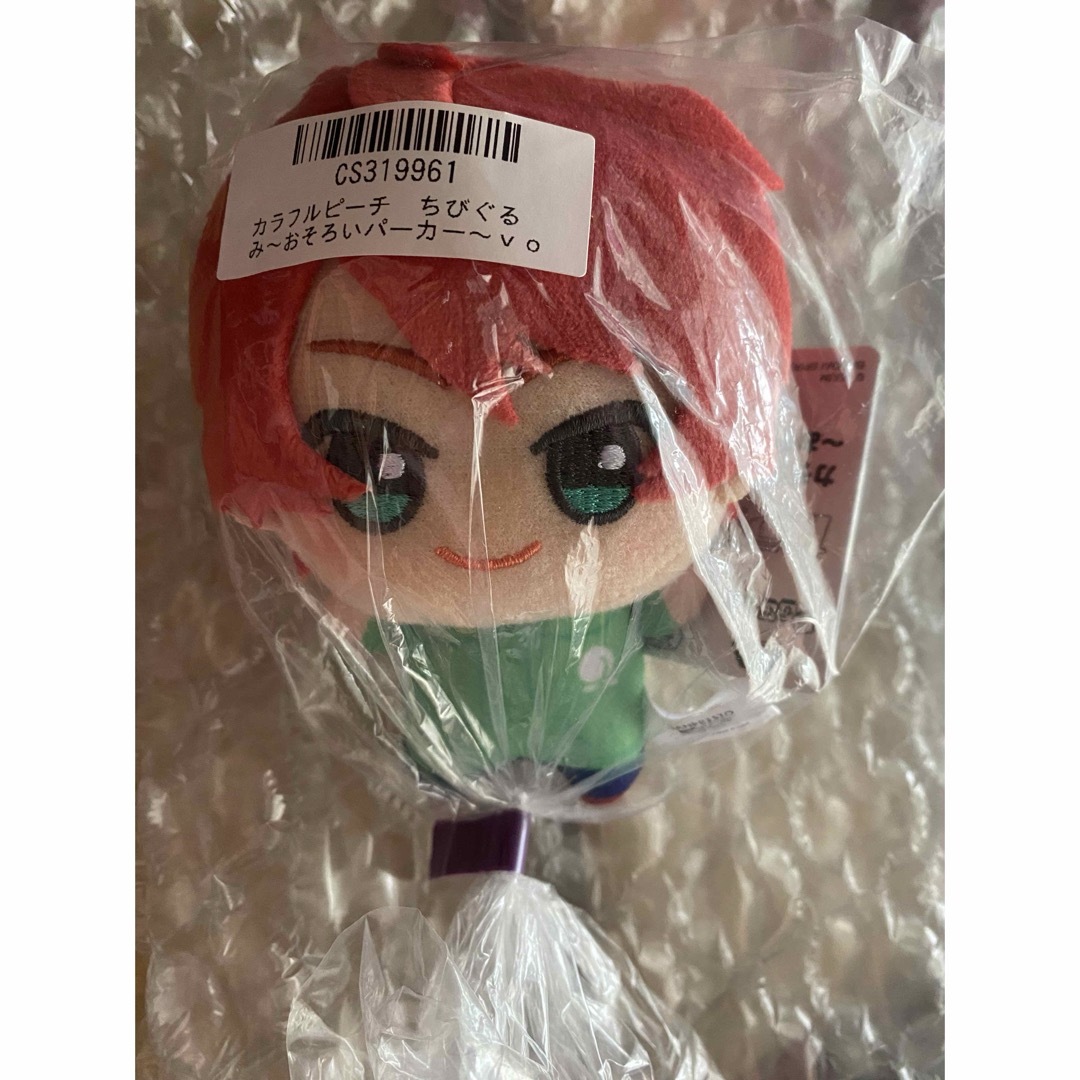 カラフルピーチ ちびぐるみ おそろいパーカー vol.1 じゃぱぱ エンタメ/ホビーのおもちゃ/ぬいぐるみ(キャラクターグッズ)の商品写真