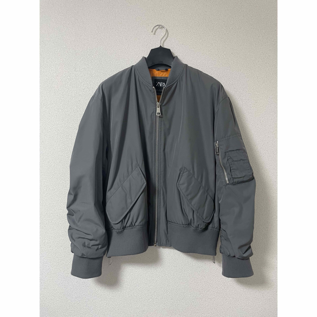 ZARA - ZARA ザラ メンズ MA-1 ボンバージャケットの通販 by ZARA - ZARA ザラ メンズ MA-1 ボンバージャケットの通販 by