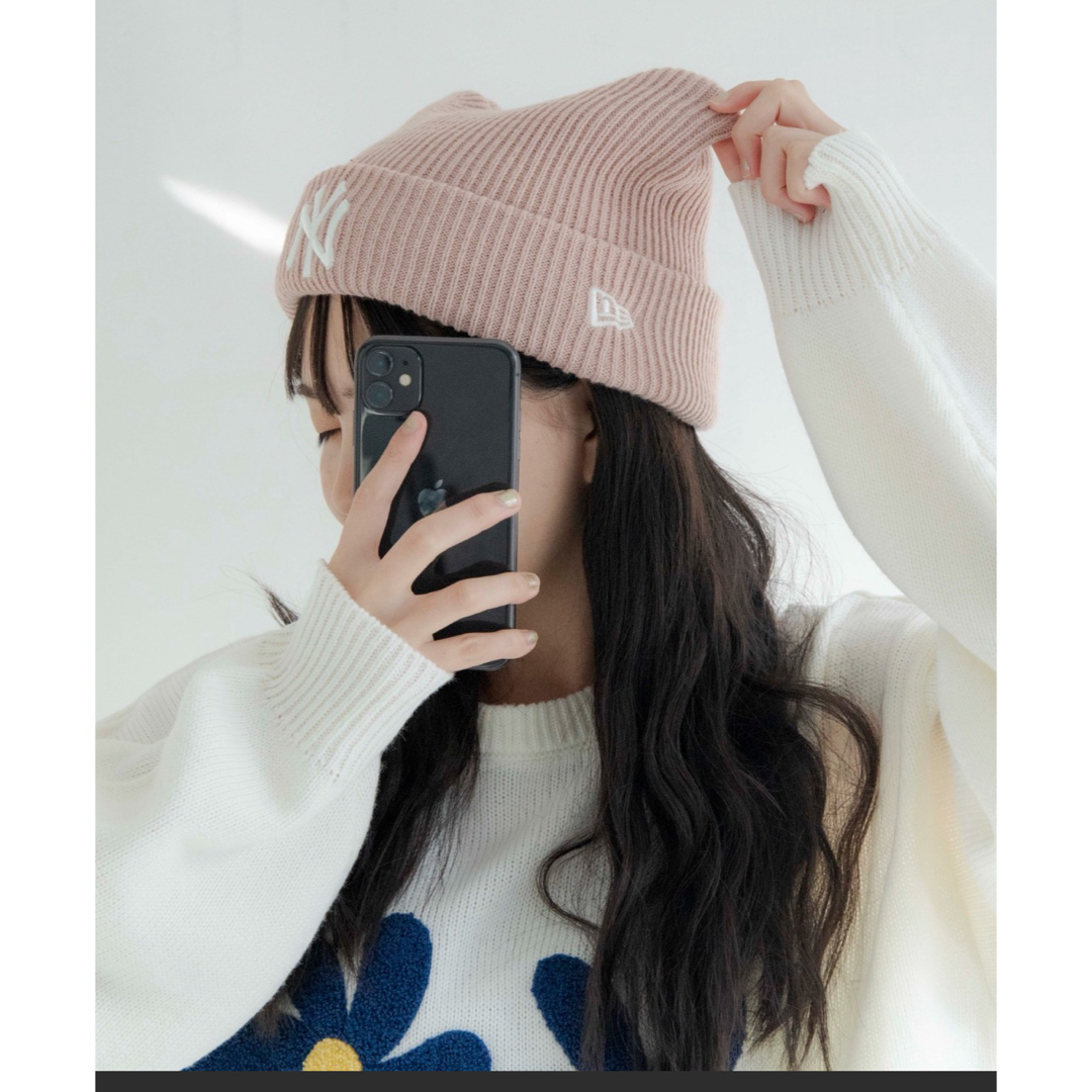 NEW ERA - new era 猫耳ニット帽 catearの通販 by shop NEW ERA - new era 猫耳ニット帽 catearの通販 by shop