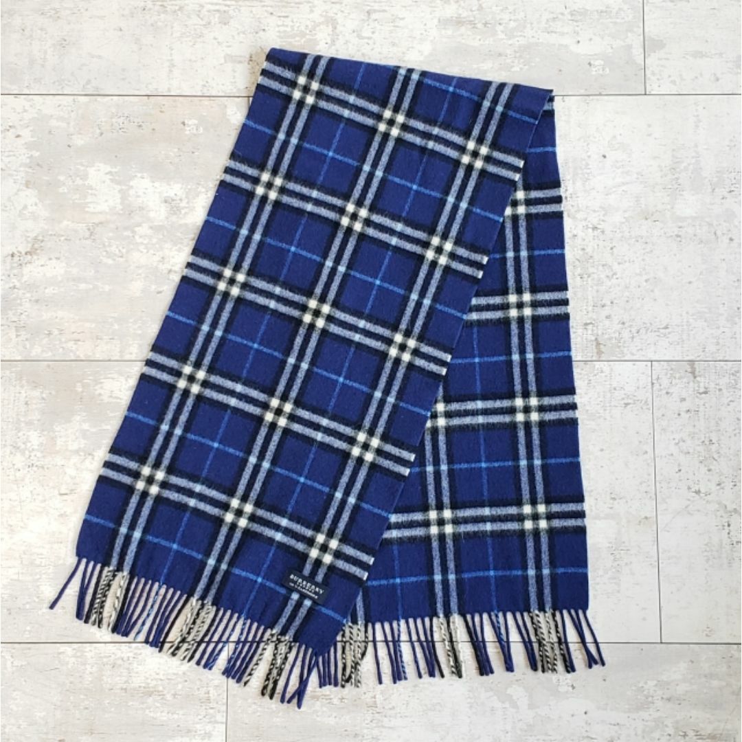 バーバリー ロンドン ☆ カシミヤ マフラー チェック柄 BURBERRY バーバリー ロンドン ☆ カシミヤ マフラー チェック柄 BURBERRY