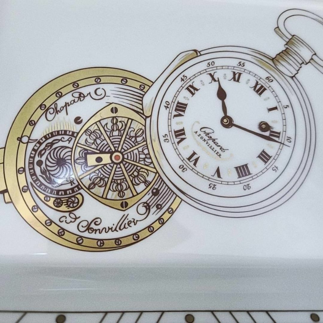 Chopard - ◇美品◇ショパール 灰皿 アッシュトレイ ゴールド 箱 Chopard - ◇美品◇ショパール 灰皿 アッシュトレイ ゴールド 箱