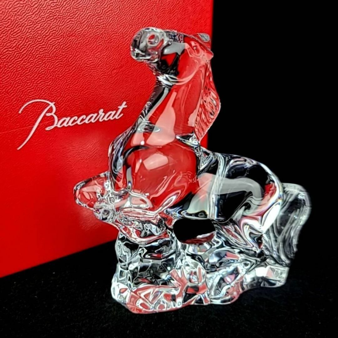 ◇バカラ Baccarat からく 丑 牛 うし 干支 クリスタル 置物 ◇バカラ Baccarat からく 丑 牛 うし 干支 クリスタル 置物
