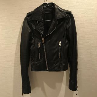 バレンシアガ(Balenciaga)のバレンシアガ ライダース黒美品(ライダースジャケット)