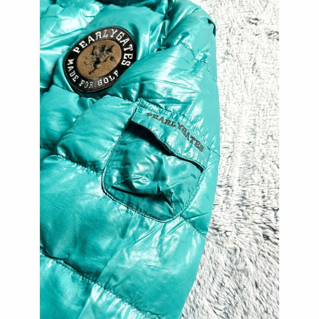 PEARLY GATES】パーリーゲイツ 2way ロゴワッペン ダウン 1 PEARLY GATES】パーリーゲイツ 2way ロゴワッペン ダウン 1