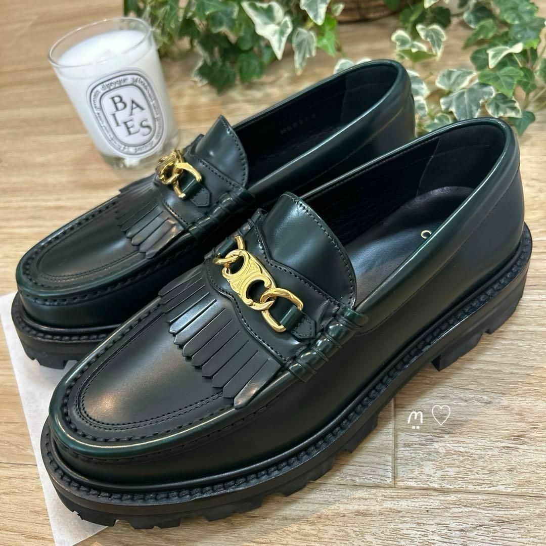 CELINE - CELINE セリーヌ マーガレットローファー 36 23cm CELINE - CELINE セリーヌ マーガレットローファー 36 23cm