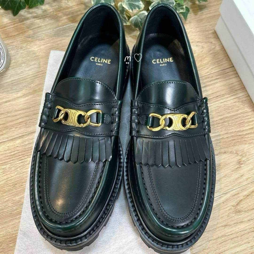 CELINE - CELINE セリーヌ マーガレットローファー 36 23cm CELINE - CELINE セリーヌ マーガレットローファー 36 23cm