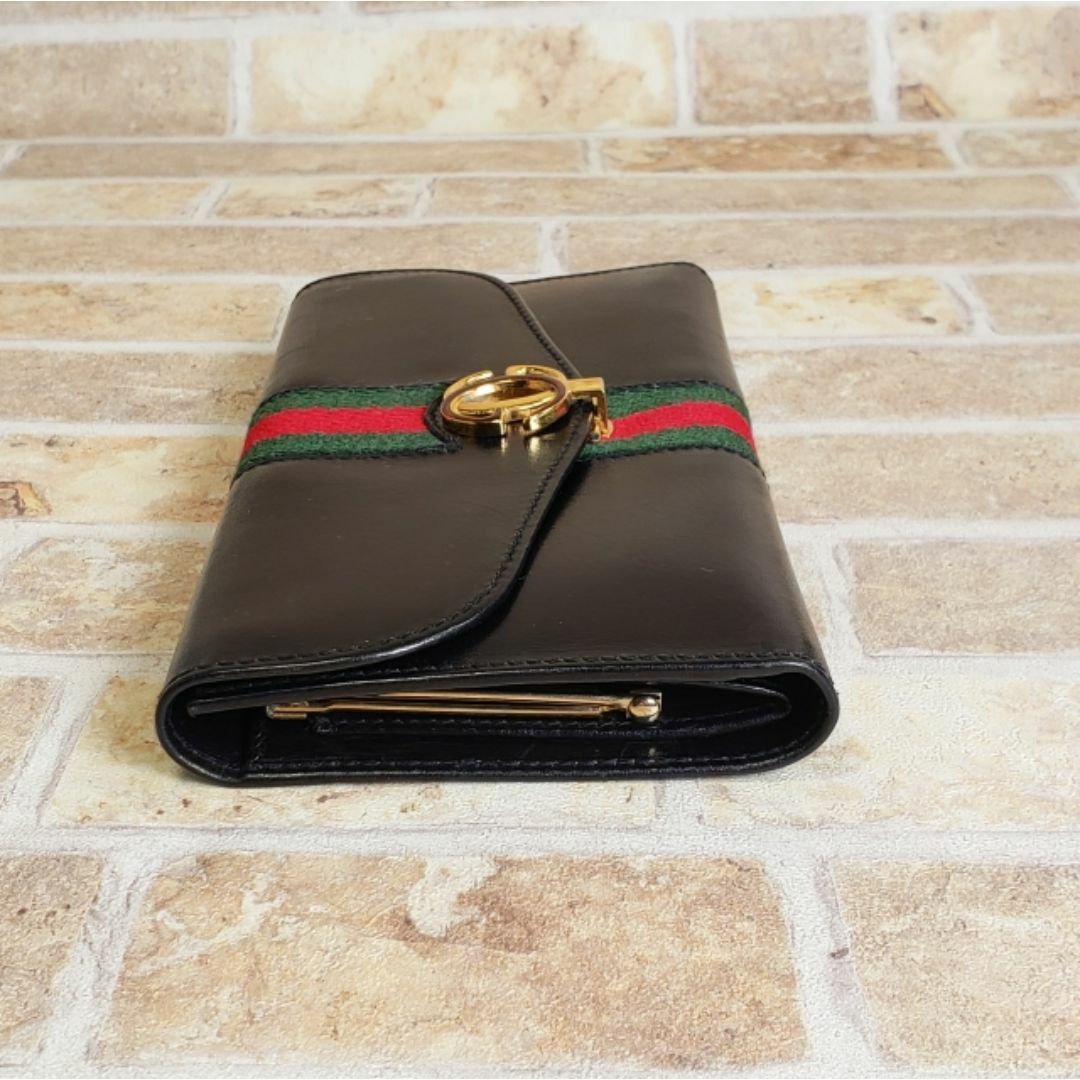 GUCCI - オールドグッチ ☆ ヴィンテージ シェリーライン レザー GUCCI - オールドグッチ ☆ ヴィンテージ シェリーライン レザー