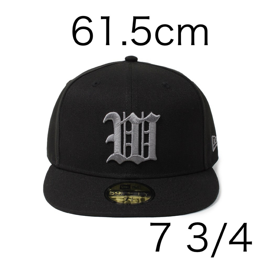 7 3/4 wackomaria newera 59fifty 黒灰61.5cm 7 3/4 wackomaria newera 59fifty 黒灰61.5cm