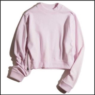 アクネ(ACNE)のACNE ピンクスウェット 春夏モデル 3/31まで(トレーナー/スウェット)