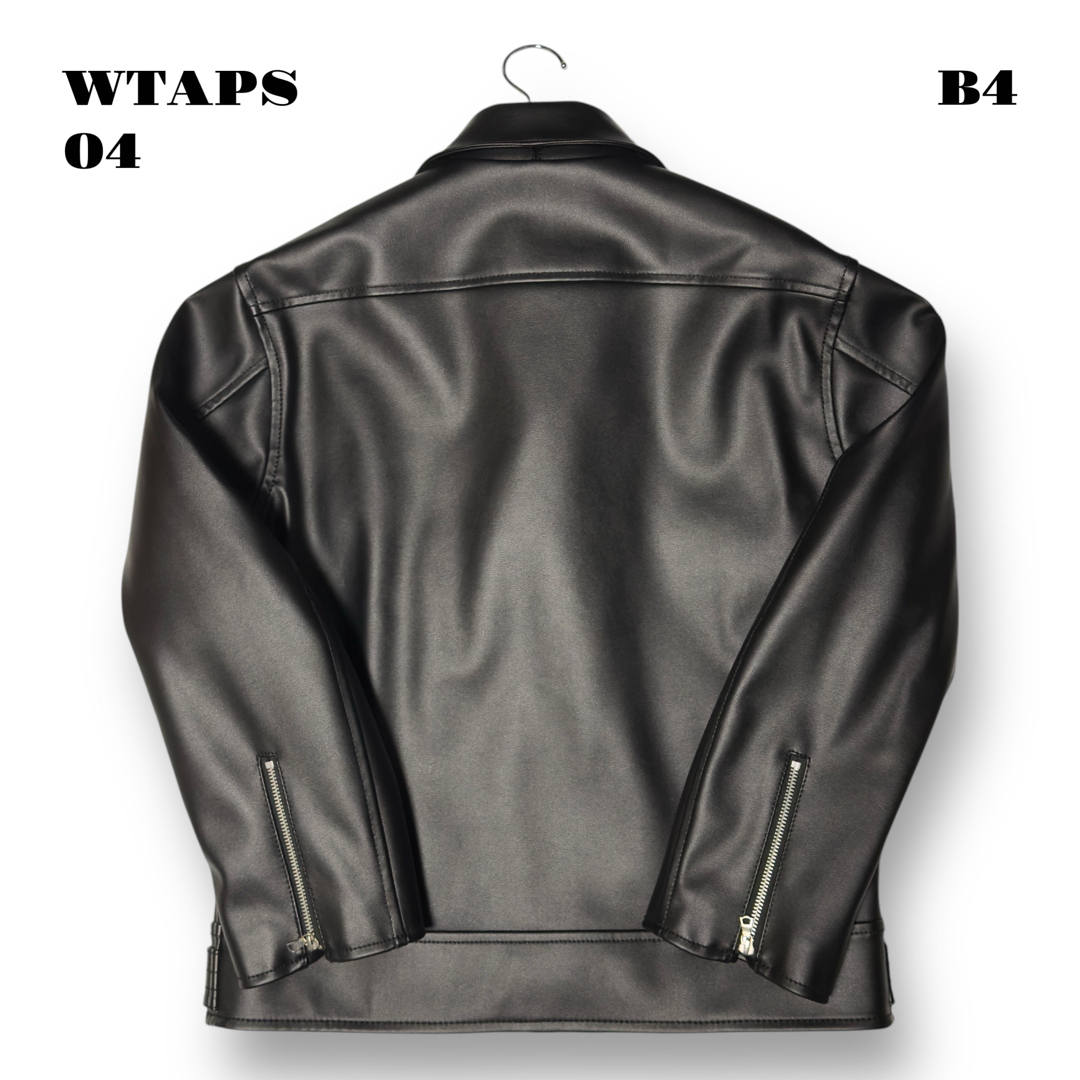 W)taps - ☆限定出品☆ WTAPS ライダース レザー ジャケット W)taps - ☆限定出品☆ WTAPS ライダース レザー ジャケット