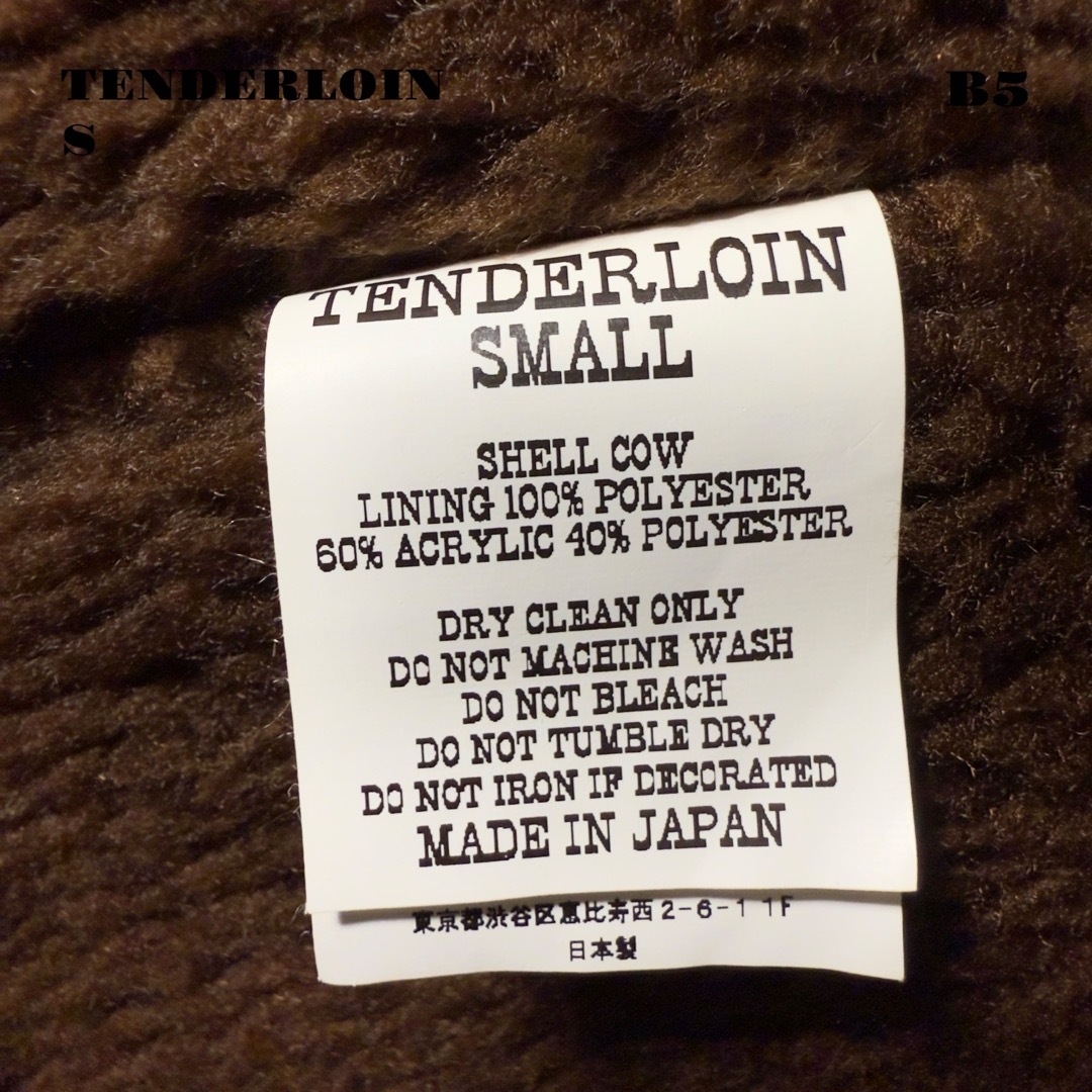 TENDERLOIN - ☆限定出品☆ TENDERLOIN サドル スエード TENDERLOIN - ☆限定出品☆ TENDERLOIN サドル スエード