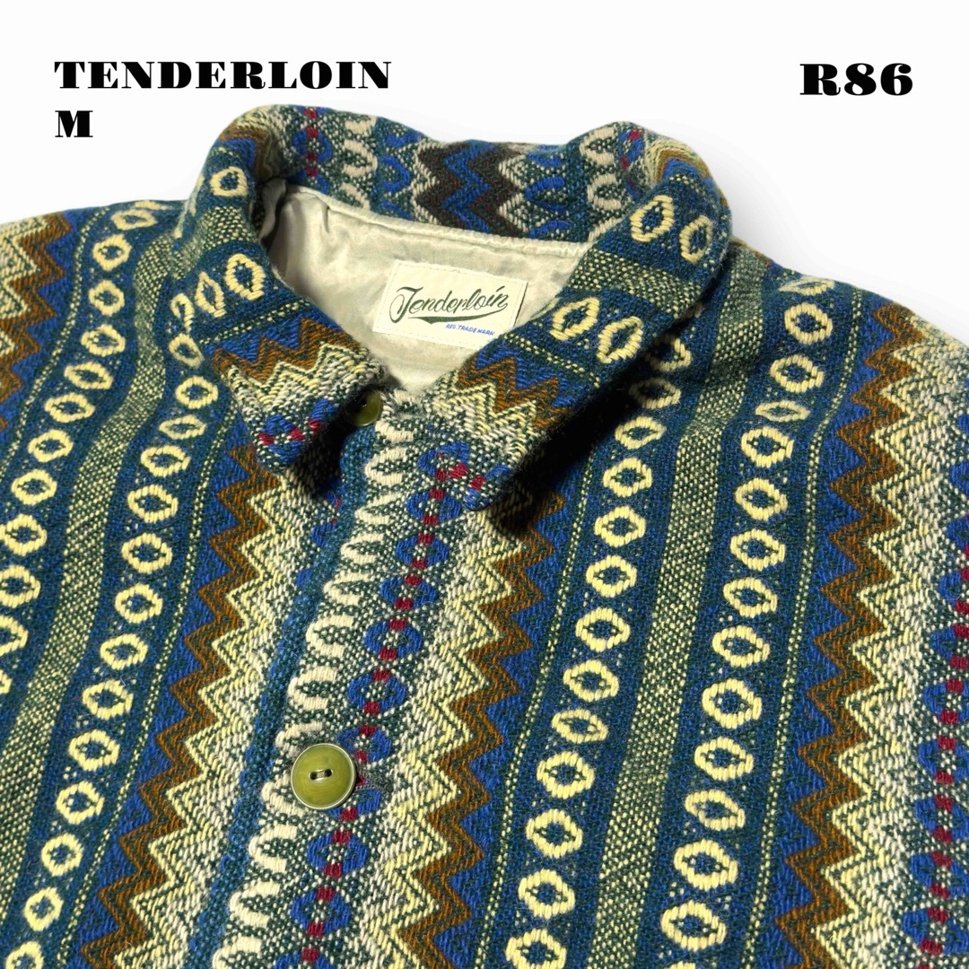 TENDERLOIN - ☆限定出品☆ TENDERLOIN ネイティブ シャツ TENDERLOIN - ☆限定出品☆ TENDERLOIN ネイティブ シャツ