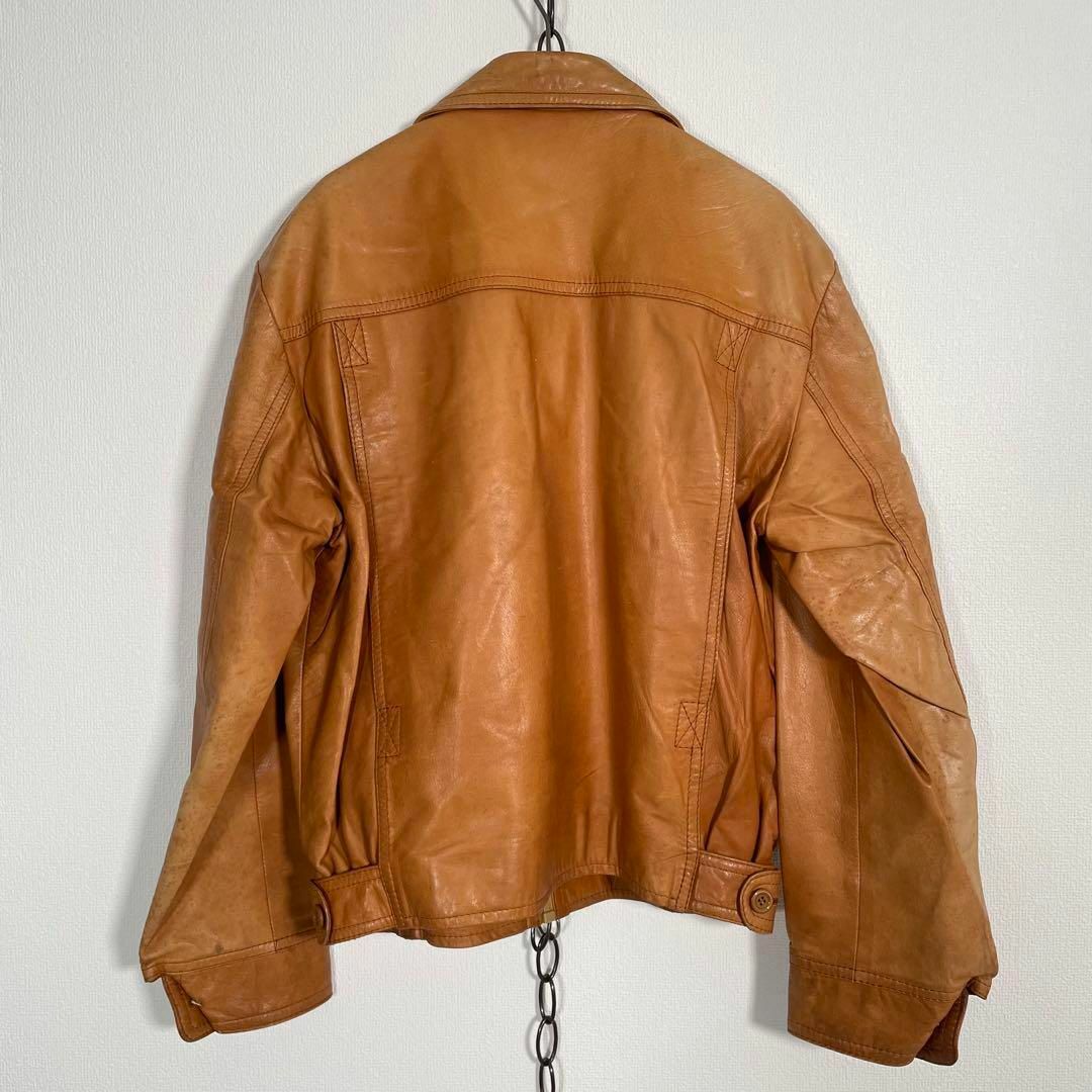 VINTAGE - 80s90sヴィンテージ レザージャケット ジップブルゾン VINTAGE - 80s90sヴィンテージ レザージャケット ジップブルゾン