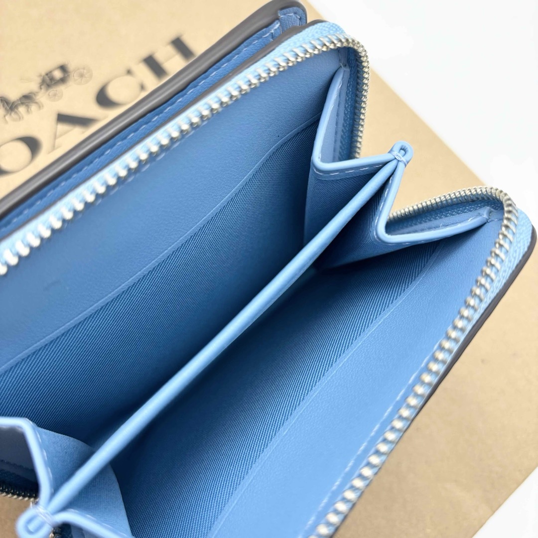 COACH☆新品】ビルフォールド ウォレット!ポリッシュド ペブル COACH☆新品】ビルフォールド ウォレット!ポリッシュド ペブル