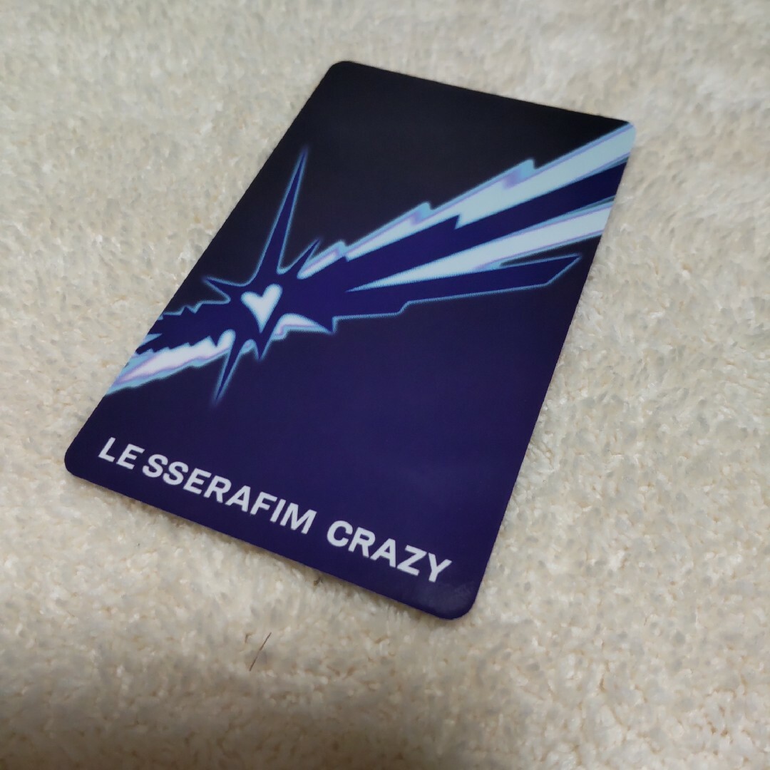 LE SSERAFIM - ルセラフィム CRAZY weverse ホログラム フォト LE SSERAFIM - ルセラフィム CRAZY weverse ホログラム フォト