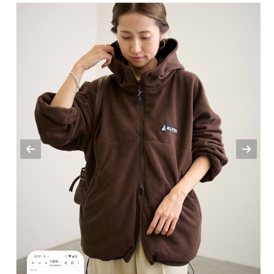 IENA チェリー柄オープンカラーブラウス2019ss美品