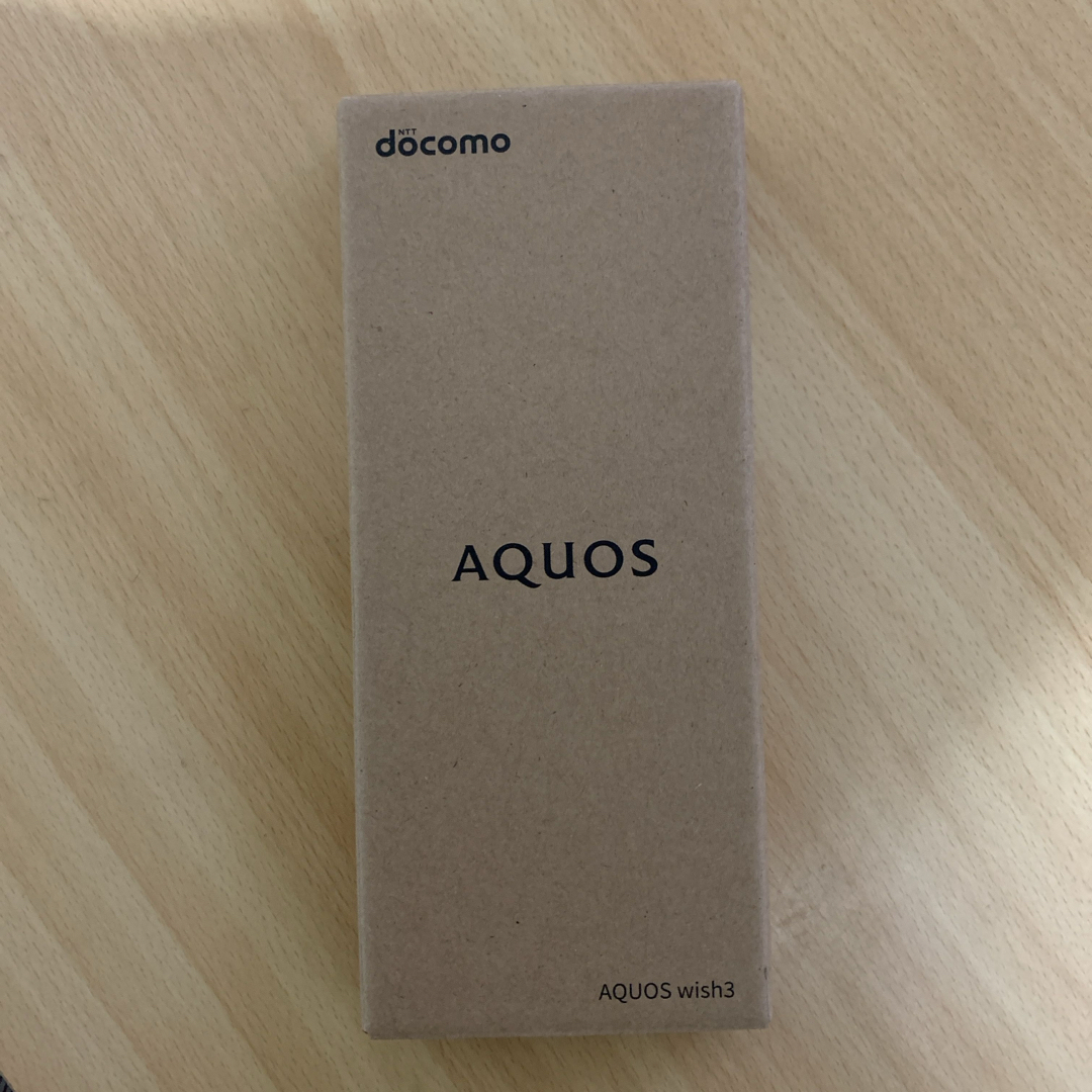 SHARP AQUOS wish3 SH-53D ブラック SHARP AQUOS wish3 SH-53D ブラック
