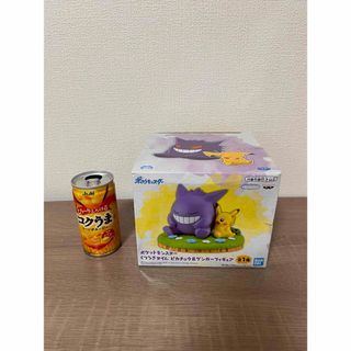 ポケモン(ポケモン)のピカチュウ＆ゲンガーフィギュア(キャラクターグッズ)