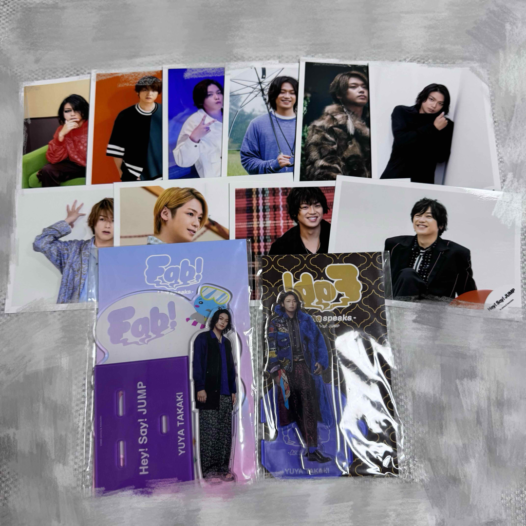 Hey! Say! JUMP(ヘイセイジャンプ)の髙木雄也 アクスタ+写真 エンタメ/ホビーのタレントグッズ(アイドルグッズ)の商品写真