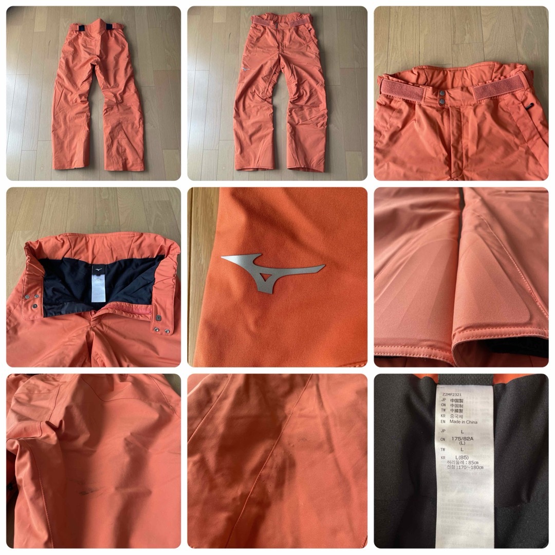 MIZUNO - ミズノ MIZUNO スキーウェア 上下セット デモモデル MIZUNO - ミズノ MIZUNO スキーウェア 上下セット デモモデル
