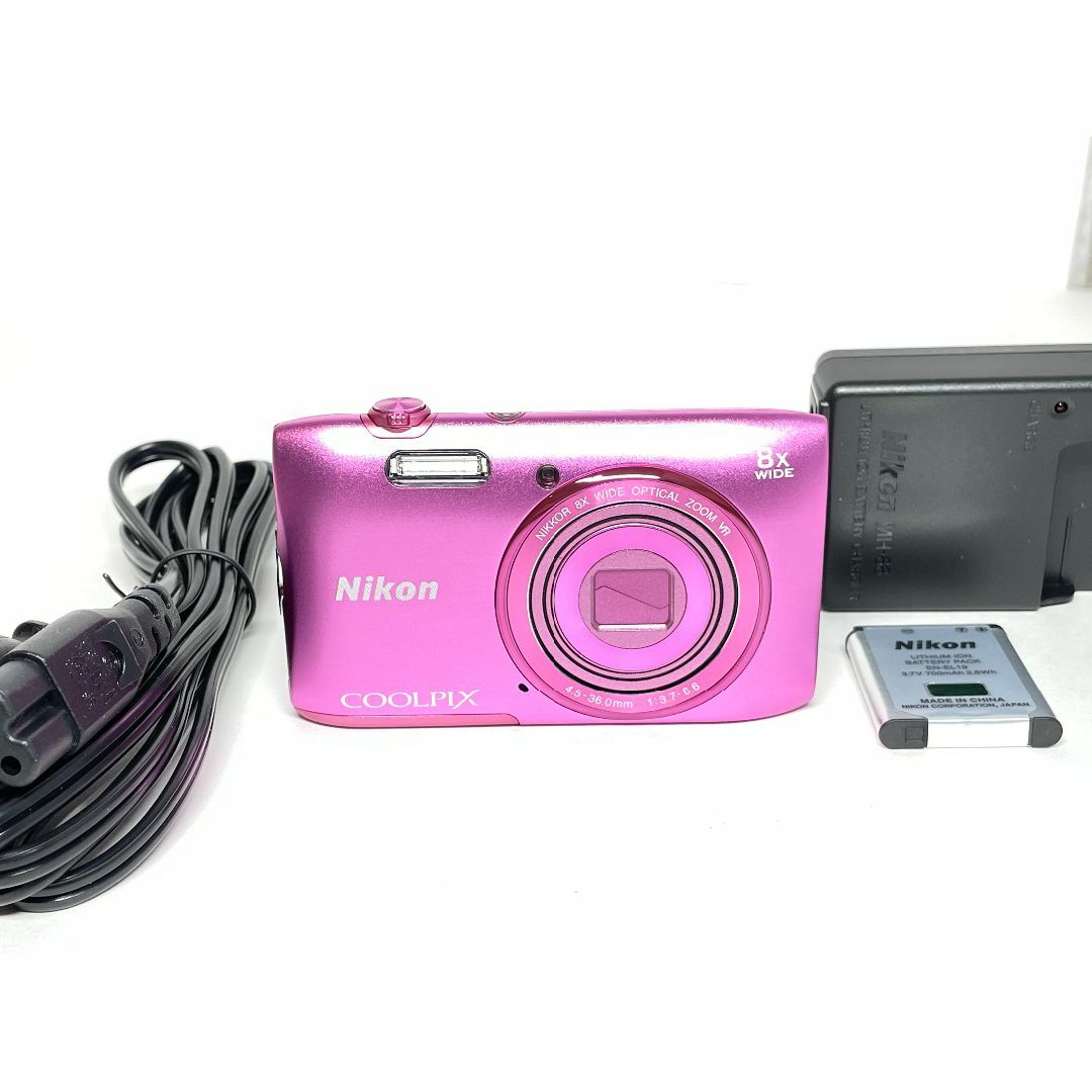 ニコン COOLPIX S3600 ピンク ニコン COOLPIX S3600 ピンク