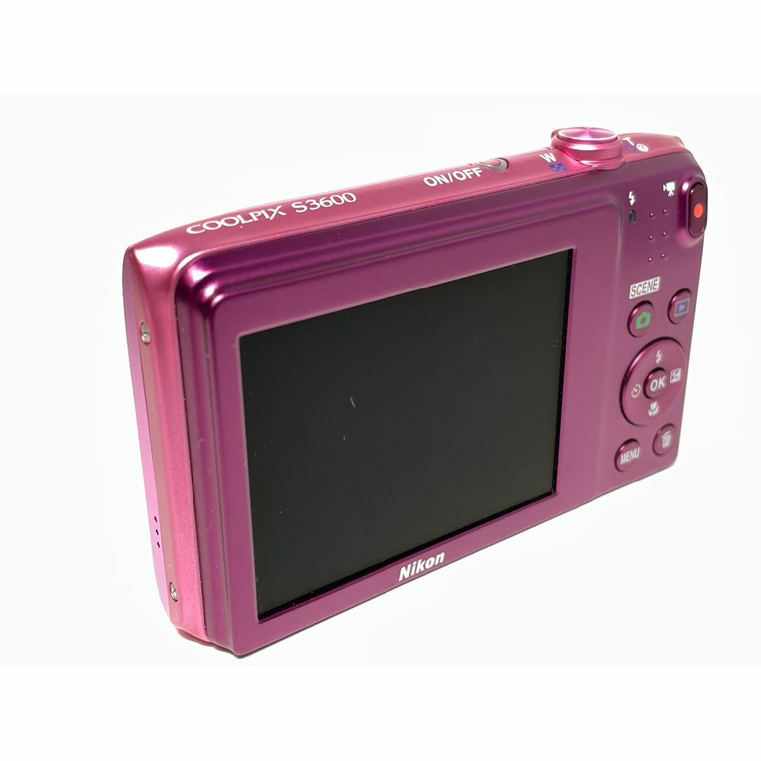 ニコン COOLPIX S3600 ピンク ニコン COOLPIX S3600 ピンク