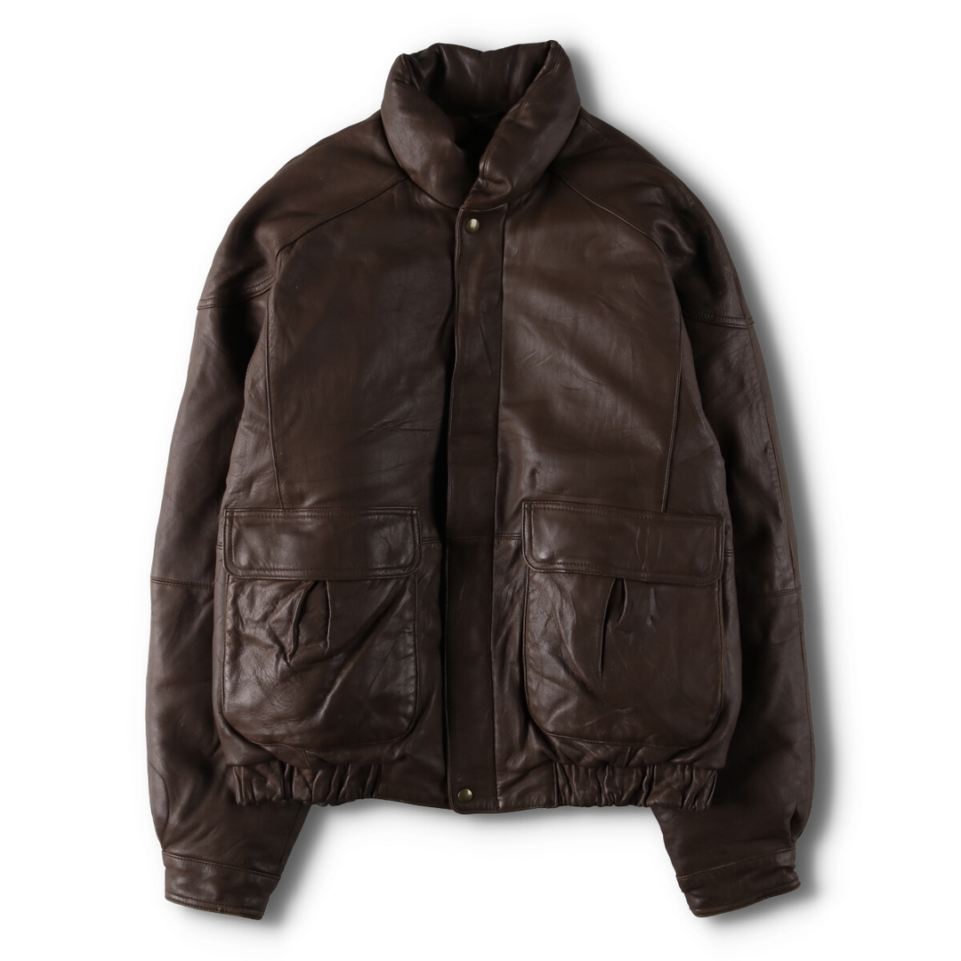EDDIE BAUER LEATHER DOWN JACKET エディーバウアー(Eddie EDDIE BAUER LEATHER DOWN JACKET エディーバウアー(Eddie