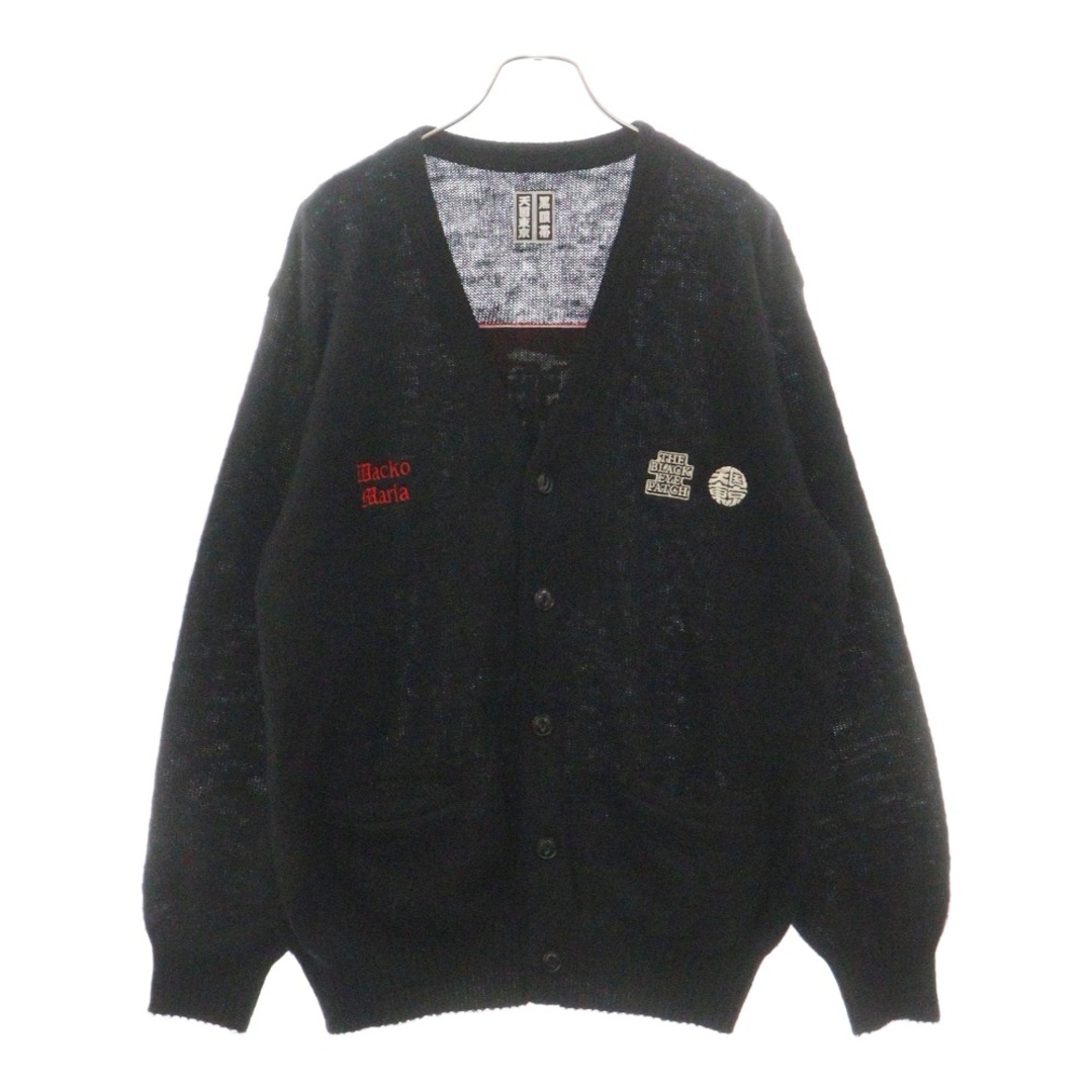 WACKO MARIA - WACKO MARIA ワコマリア 22AW×BLACK EYE PATCH MOHAIR CARDIGAN ×ブラックアイパッチ ロゴ刺繍 取扱注意 モヘアカーディガン ブラックの通販 by BRINGラクマ店|ワコマリアならラクマ WACKO MARIA - WACKO MARIA ワコマリア 22AW×BLACK EYE PATCH MOHAIR CARDIGAN ×ブラックアイパッチ ロゴ刺繍 取扱注意 モヘアカーディガン ブラックの通販 by BRINGラクマ店|ワコマリアならラクマ