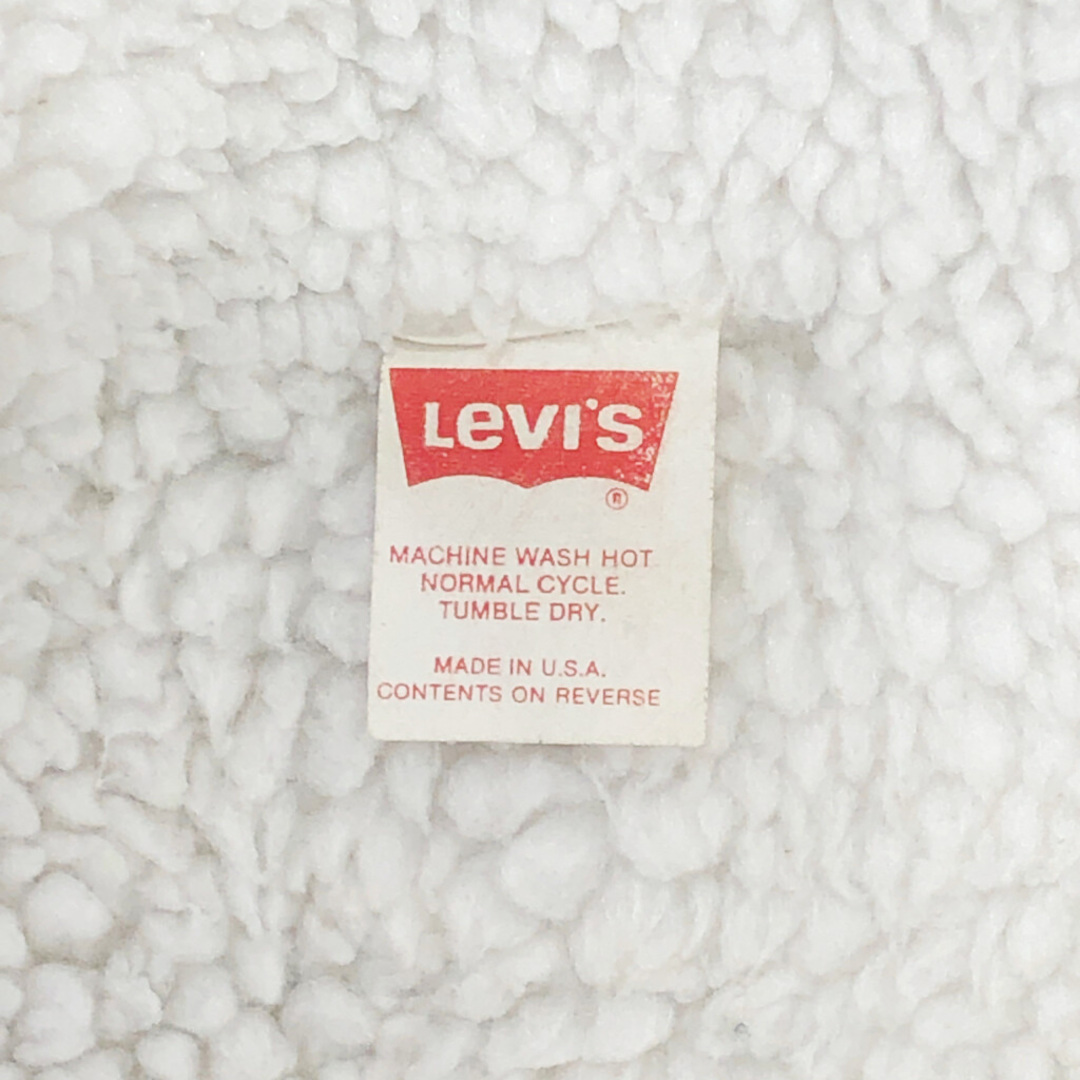 Levi's - 80年代 USA製 Levi's リーバイス 70609-0270 ボア Levi's - 80年代 USA製 Levi's リーバイス 70609-0270 ボア