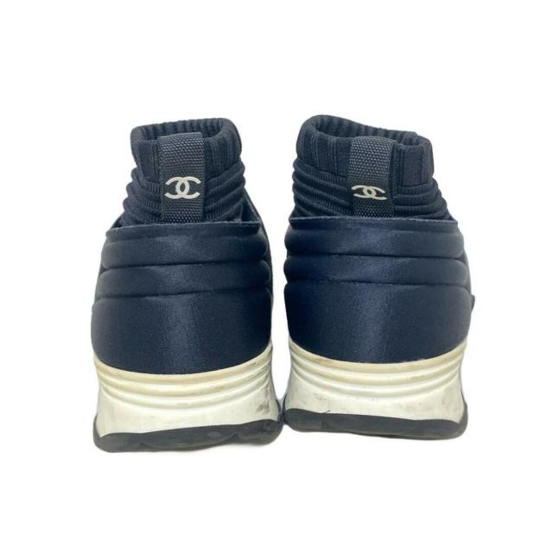 CHANEL(シャネル) スニーカー 35 レディース - 黒 CHANEL(シャネル) スニーカー 35 レディース - 黒