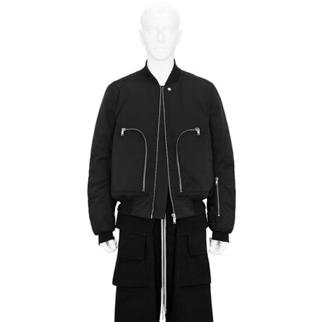 Rick Owens - 美品 rick owens bauhaus ボンバージャケット zip Rick Owens - 美品 rick owens bauhaus ボンバージャケット zip