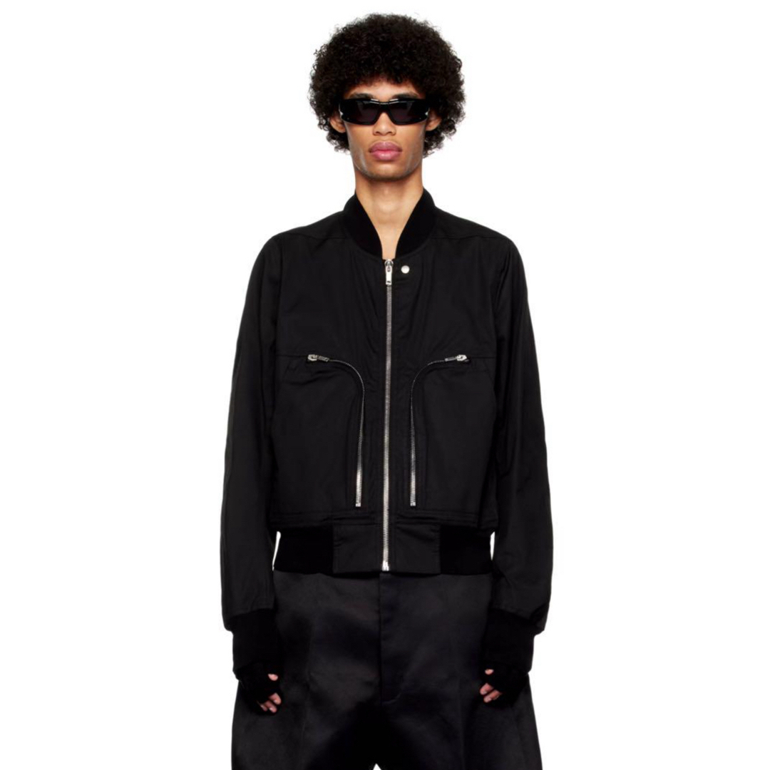 Rick Owens - 美品 rick owens bauhaus ボンバージャケット zip Rick Owens - 美品 rick owens bauhaus ボンバージャケット zip
