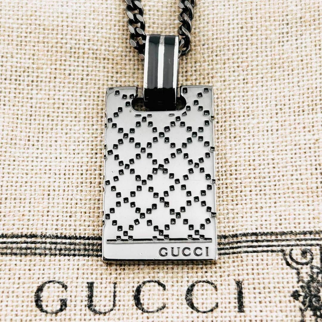 クラシック GUCCI シルバー ディアマンテ ネックレス 【美品】GUCCI - アクセサリー