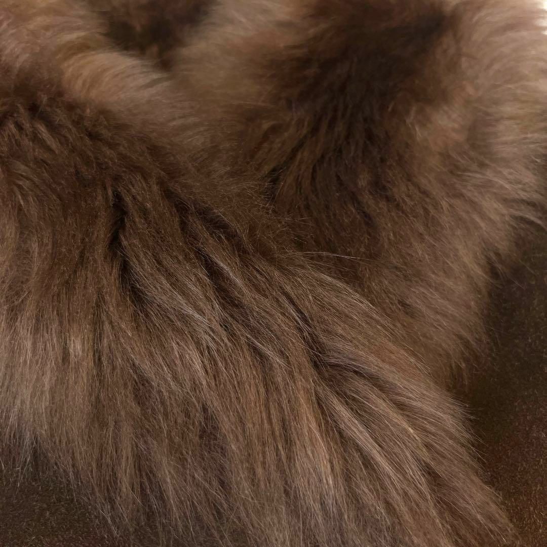 Rotiny Fur スペイン製 ファー付 ムートンジャケット コート羊革 Rotiny Fur スペイン製 ファー付 ムートンジャケット コート羊革