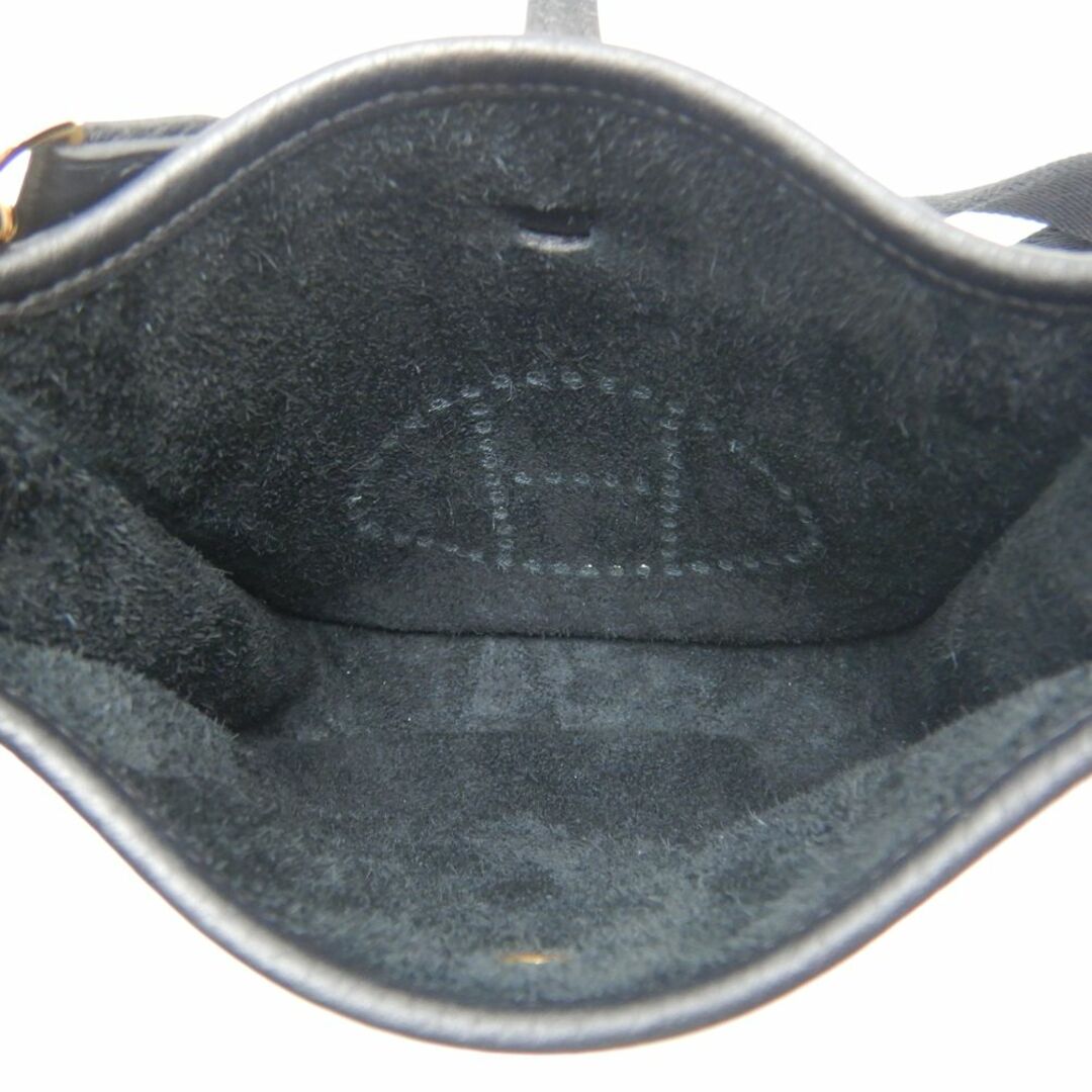 HERMES - HERMES エルメス エブリンTPM H069426CCAV ショルダーバッグ トリヨンクレマンス ブラック/252331【中古】
