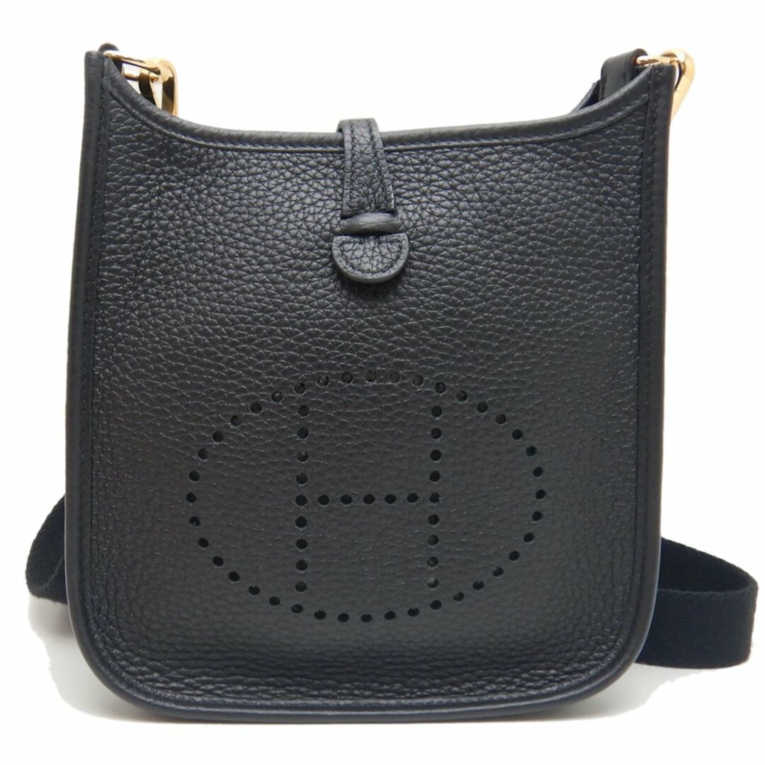 HERMES - HERMES エルメス エブリンTPM H069426CCAV ショルダーバッグ トリヨンクレマンス ブラック/252331【中古】