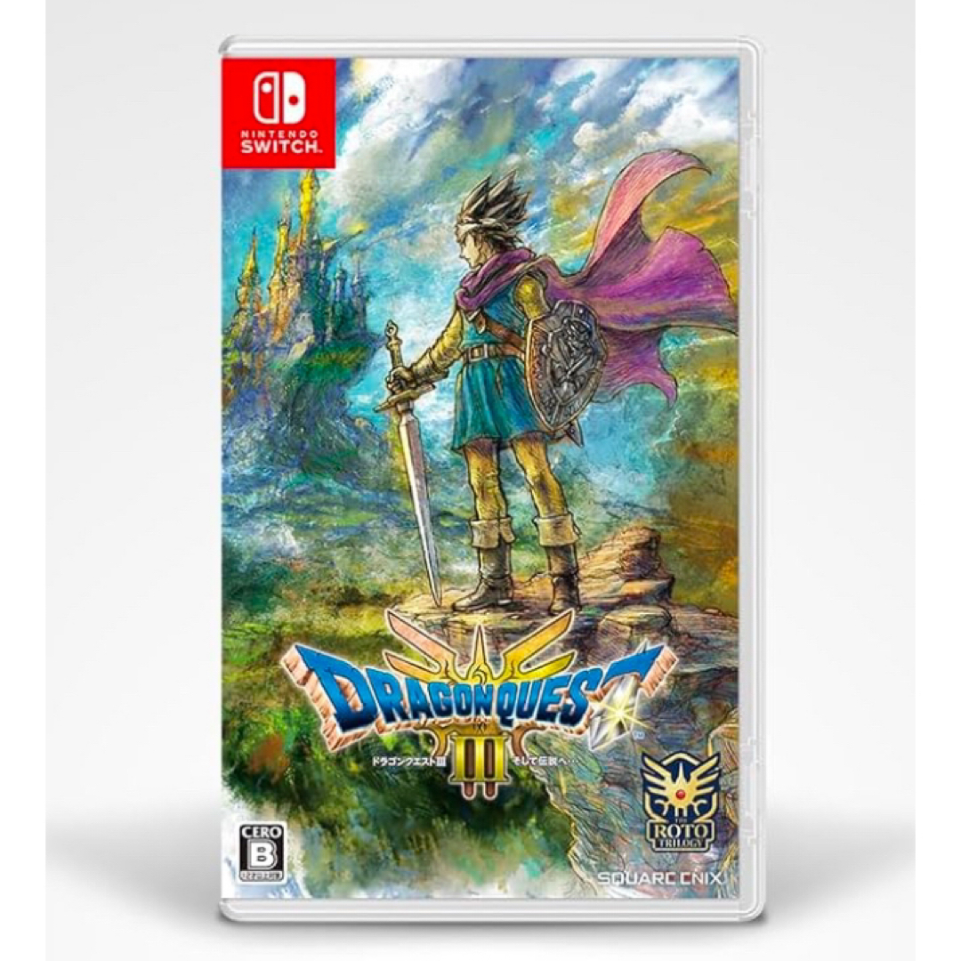 SQUARE ENIX(スクウェアエニックス)の【新品】24時間以内発送 Switch ドラゴンクエストIII そして伝説へ… エンタメ/ホビーのゲームソフト/ゲーム機本体(家庭用ゲームソフト)の商品写真