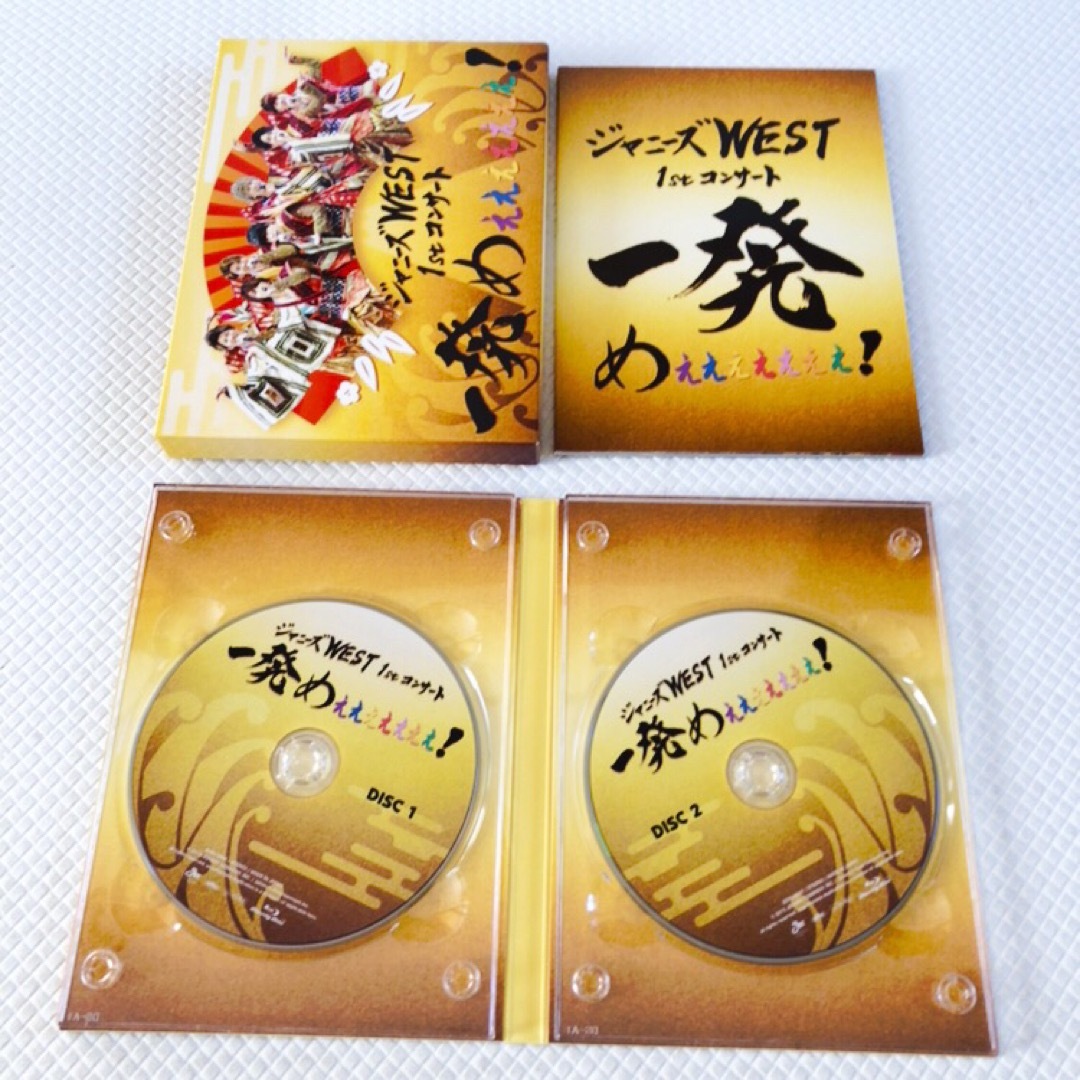 初回仕様Blu-ray ジャニーズWEST『一発めぇぇぇぇぇぇぇ！』 d3979の通販 by もちもち shop｜ラクマ