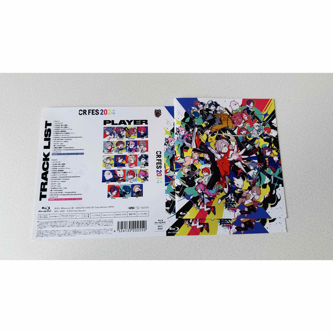 新品、未開封品】 CRフェス Blu-ray CRFES2024 (Crazy Raccoon 新品、未開封品】 CRフェス Blu-ray CRFES2024 (Crazy Raccoon
