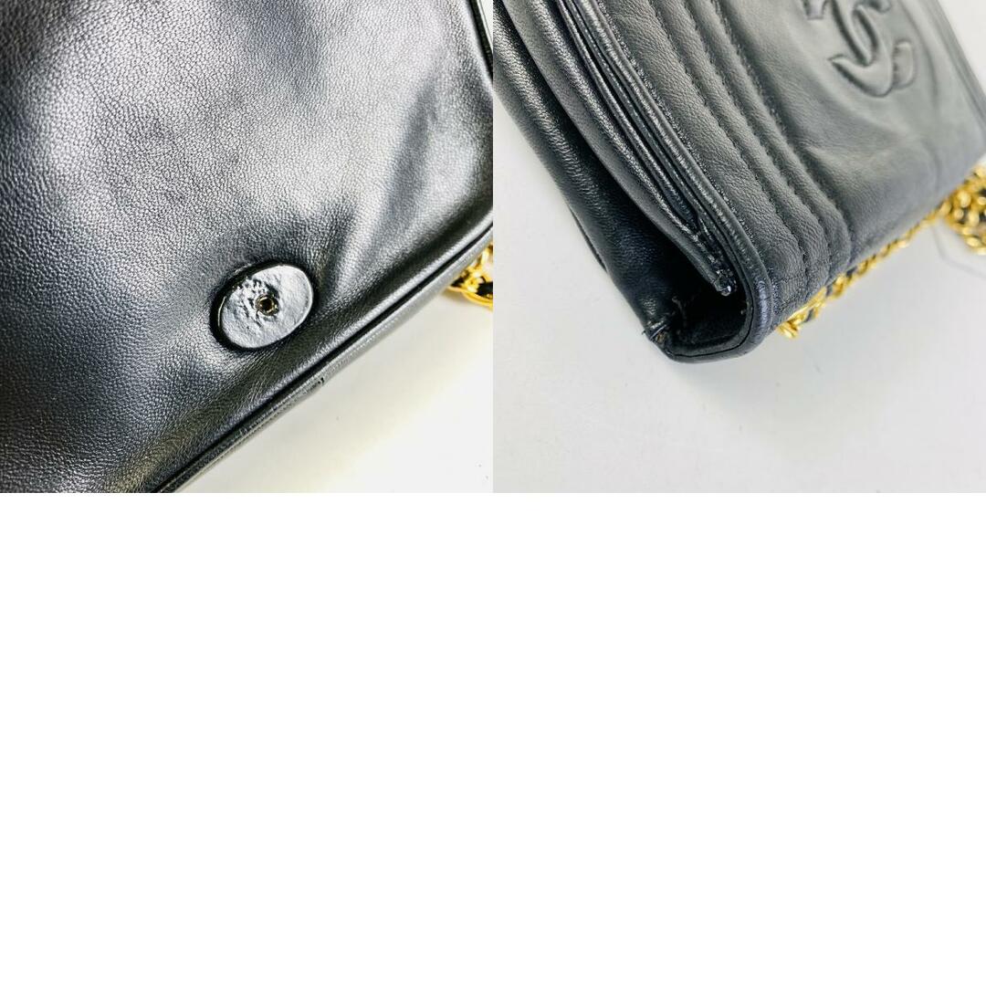 最終処分SALE】CHANEL シャネル ココマーク ラムスキン 最終処分SALE】CHANEL シャネル ココマーク ラムスキン