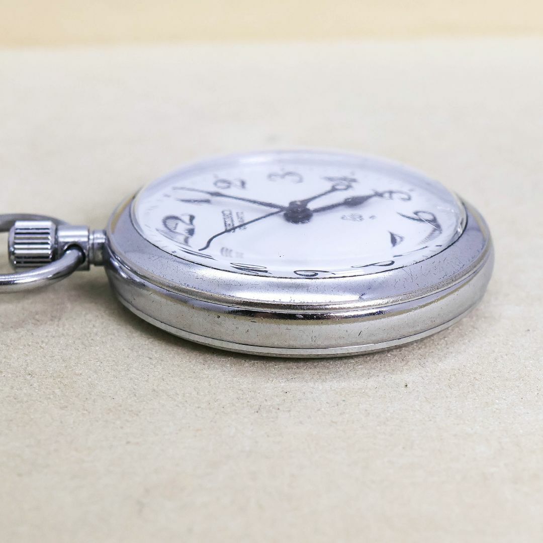 SEIKO - 稼働 SEIKO 懐中時計 仙鉄刻印 昭和56年 旧クォーツ SEIKO - 稼働 SEIKO 懐中時計 仙鉄刻印 昭和56年 旧クォーツ