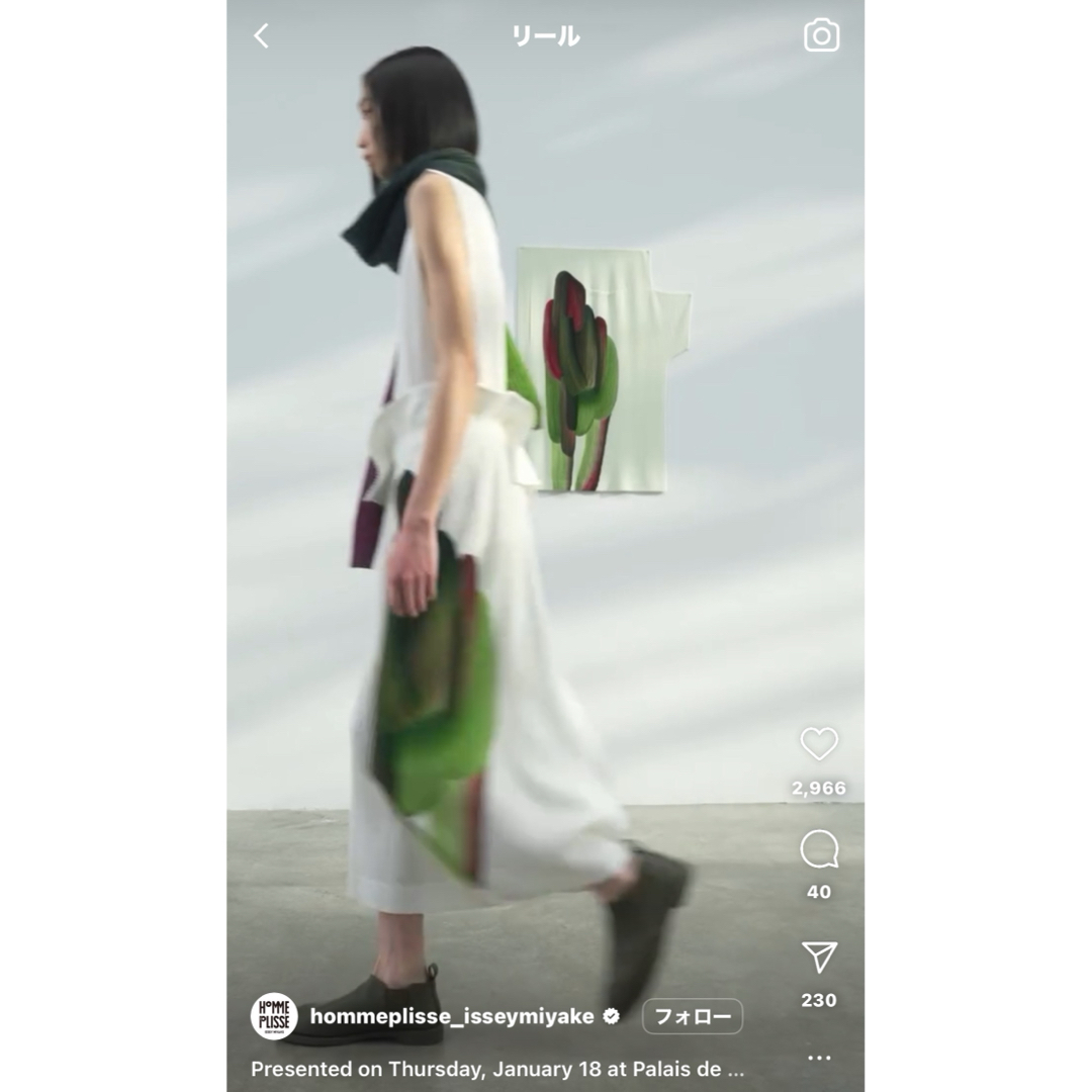 ISSEY MIYAKE - 美品 HOMME PLISSE ロナンブルレック コラボ ISSEY MIYAKE - 美品 HOMME PLISSE ロナンブルレック コラボ