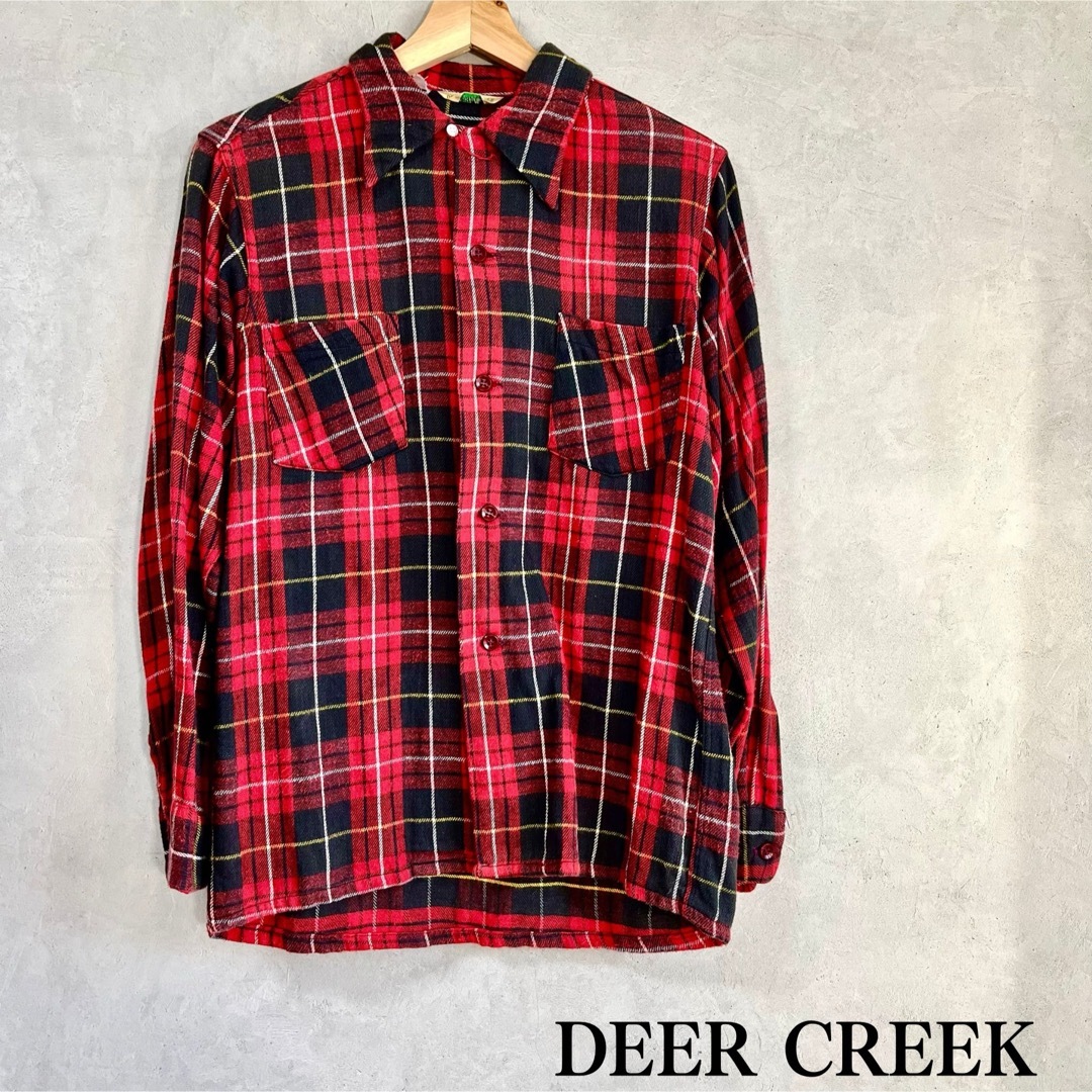 1980´s DEER CREEKヴィンテージフラネルシャツ