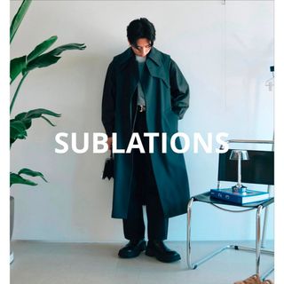JIL SANDER - overcoat ウール トレンチコート 定価15万円程 JIL SANDER - overcoat ウール トレンチコート 定価15万円程