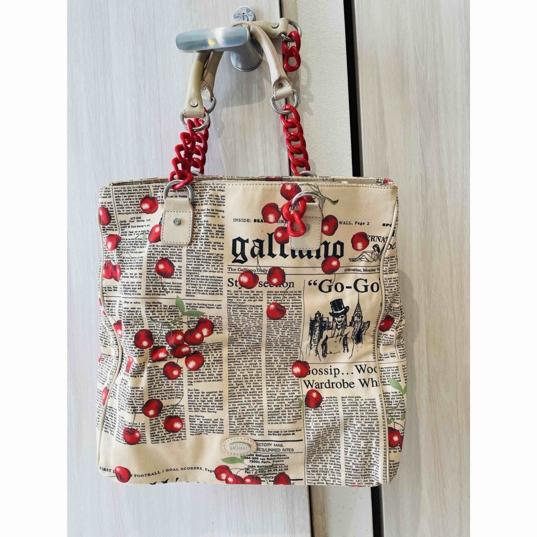希少】ガリアーノ GALLIANO ニュースペーパー キャンバス 希少】ガリアーノ GALLIANO ニュースペーパー キャンバス