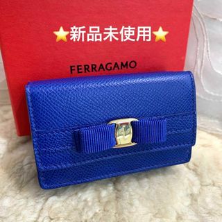 Salvatore Ferragamo(財布 ・ ブルー・ネイビー/青色系)の Salvatore Ferragamo(財布 ・ ブルー・ネイビー/青色系)の