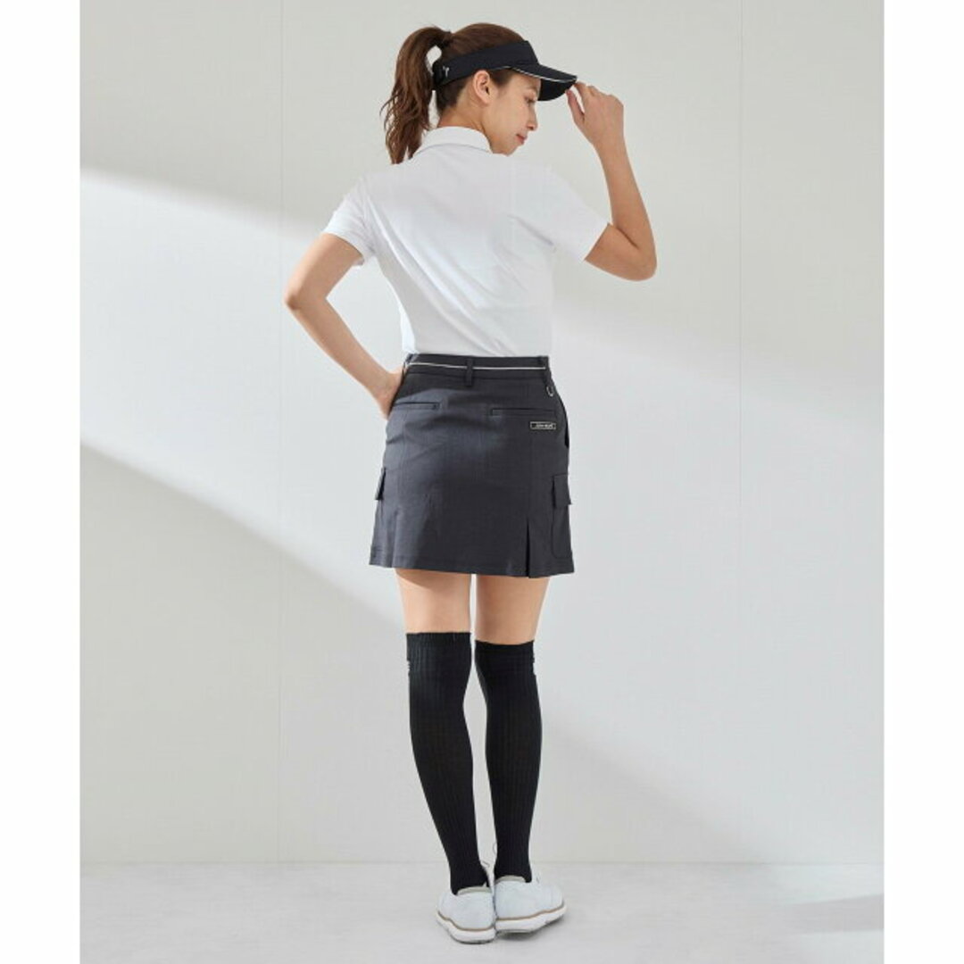 JUN&ROPE’(ジュンアンドロペ)の【ホワイト（10）】【UVカット】【速乾】【接触冷感】【防透け】サイド衿ファスナー使いプルオーバー レディースのトップス(カットソー(長袖/七分))の商品写真