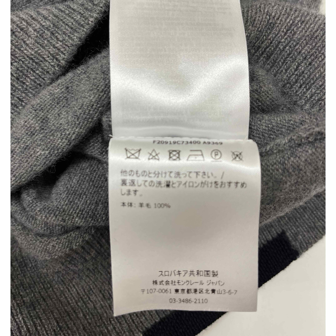 MONCLER - 超美品 モンクレール ニット サイズLの通販 by もー MONCLER - 超美品 モンクレール ニット サイズLの通販 by もー