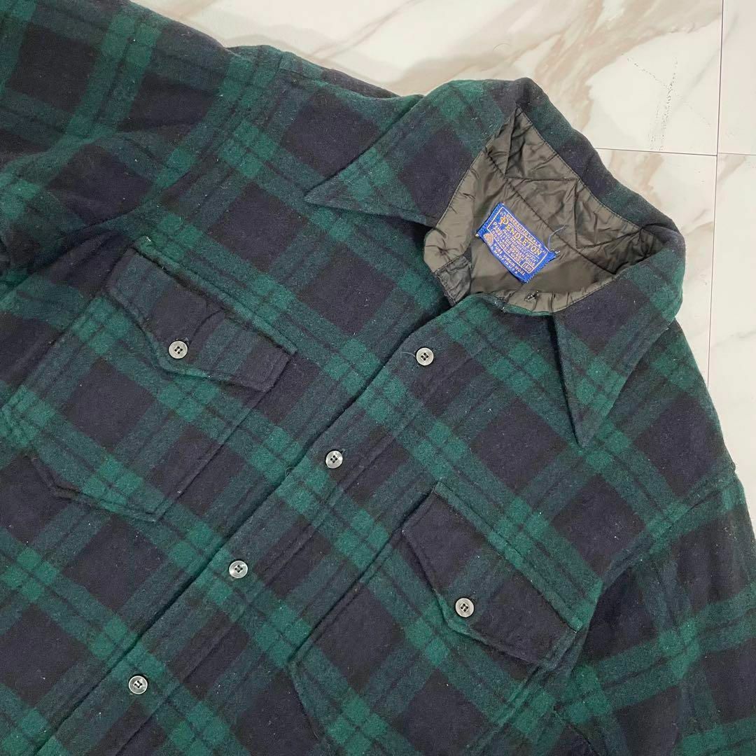 PENDLETON - 70sヴィンテージ PENDLETON チェック ボードシャツ PENDLETON - 70sヴィンテージ PENDLETON チェック ボードシャツ
