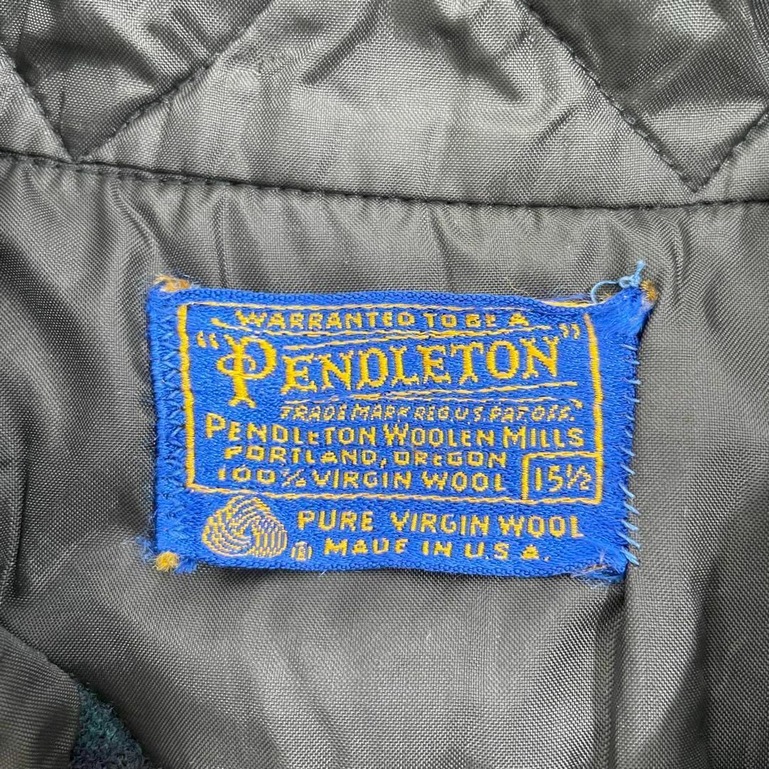 PENDLETON - 70sヴィンテージ PENDLETON チェック ボードシャツ PENDLETON - 70sヴィンテージ PENDLETON チェック ボードシャツ